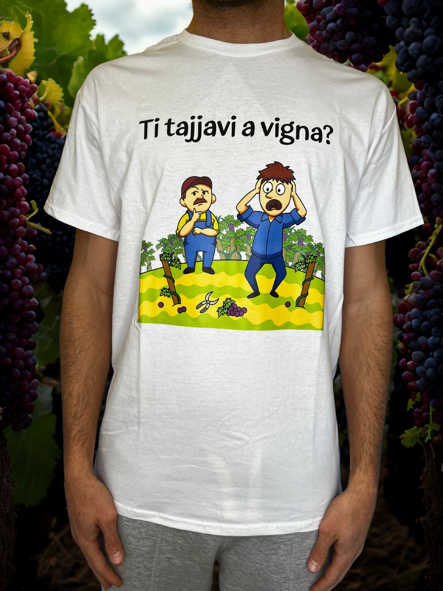 Maglietta - Ti tajjavi a vigna?